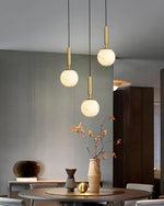 Round Bosso Alabaster Pendant Lamp — image 16