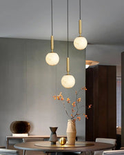 Round Bosso Alabaster Pendant Lamp — image 16