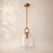 Verdane Crystal Cloche Pendant