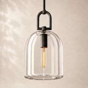 Verdane Crystal Cloche Pendant