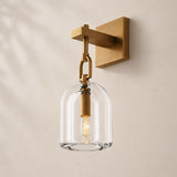 Verdane Crystal Cloche Sconce