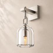 Verdane Crystal Cloche Sconce