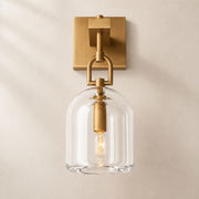 Verdane Crystal Cloche Sconce