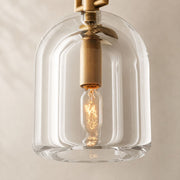 Verdane Crystal Cloche Sconce
