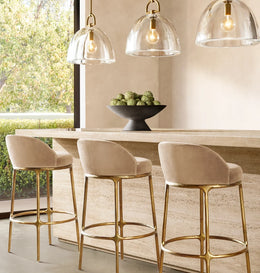 Verdane Crystal Dome Pendant Light