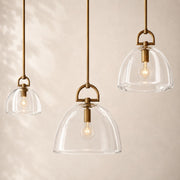 Verdane Crystal Dome Pendant Light