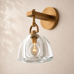 Verdane Crystal Dome Sconce