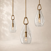 Verdane Crystal Flute Pendant Light