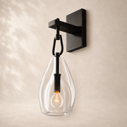 Verdane Crystal Flute Sconce