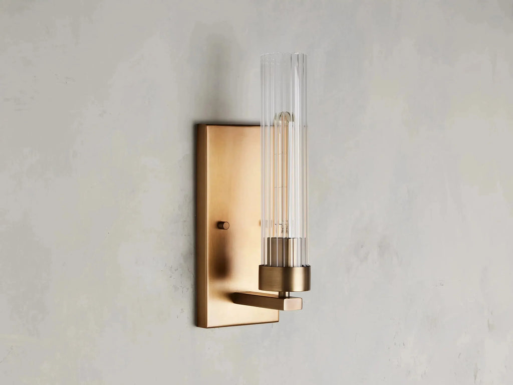 Andreas Glass Wall Sconce