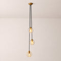 Elowen Organic Clear Bubble Glass Cascade Pendant