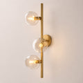 Elowen Organic Clear Bubble Glass Cascade Wall Sconce