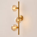 Elowen Organic Smoke Bubble Glass Cascade Wall Sconce