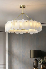 Burton Alabaster Chandelier