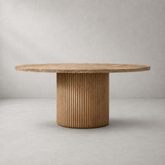 Light Oak/ Crema Emperador Marble