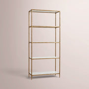 Caloria Marble shelving — CARRARA MARBLE-BRASS / 28