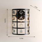 Cagora Crystal Wall Sconce