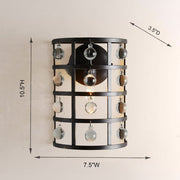 Cagora Crystal Wall Sconce