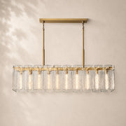 Valette Glass Rectangular Chandelier 60