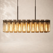 Valette Glass Rectangular Chandelier 60