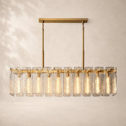 Valette Glass Rectangular Chandelier 60