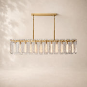 Valette Glass Rectangular Chandelier 72