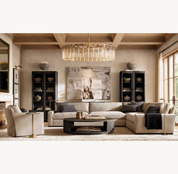 Valette Glass Round Chandelier 48