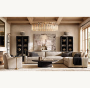 Valette Glass Round Chandelier 60