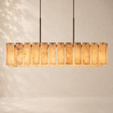 Valette Alabaster Rectangular Chandelier 72