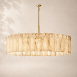 Valette Alabaster Round Chandelier 60