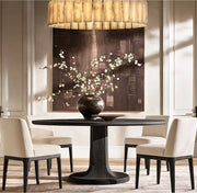 Valette Alabaster Round Chandelier 60