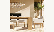 Velmora Clear Glass Linear Chandelier 72