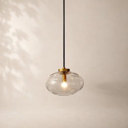 Velmora Clear Glass Pendant 10