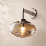 Velmora Clear Glass Wall Sconce 13