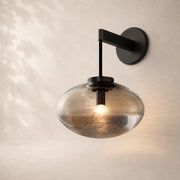 Velmora Clear Glass Wall Sconce 13