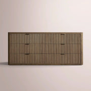 Camora Drawer Dresser — BROWN OAK / 72