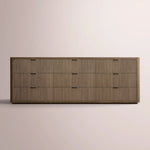 Camora Drawer Dresser — BROWN OAK / 90