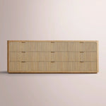 Camora Drawer Dresser — NATURAL OAK / 90