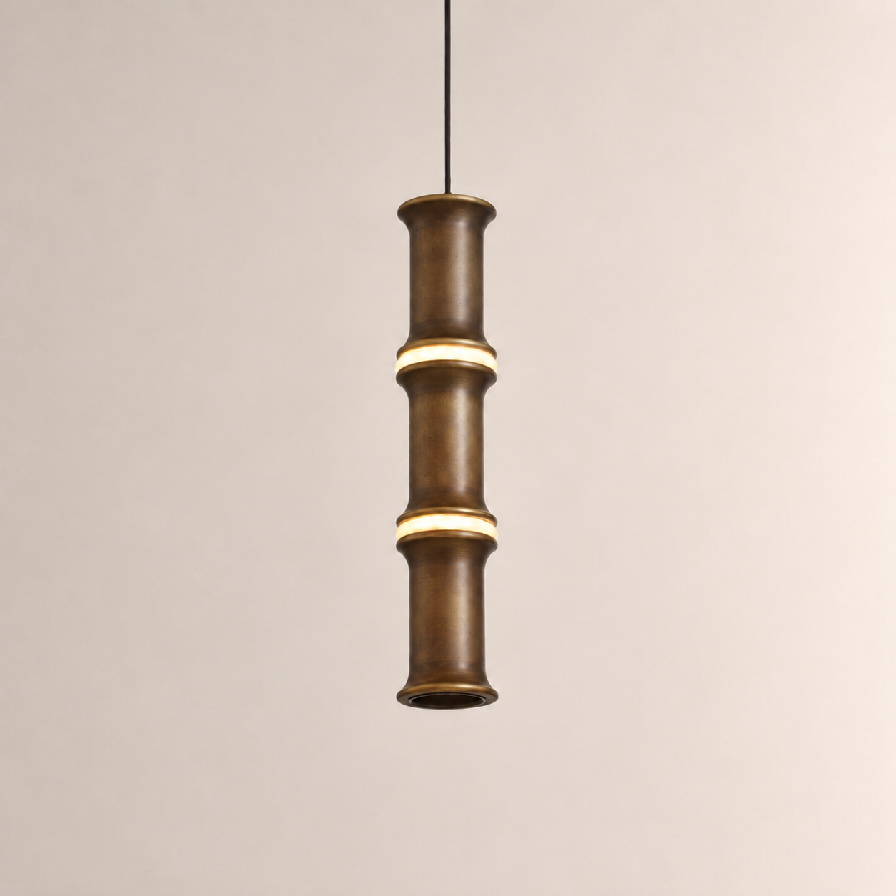 Carey Bamboo Pendant Light