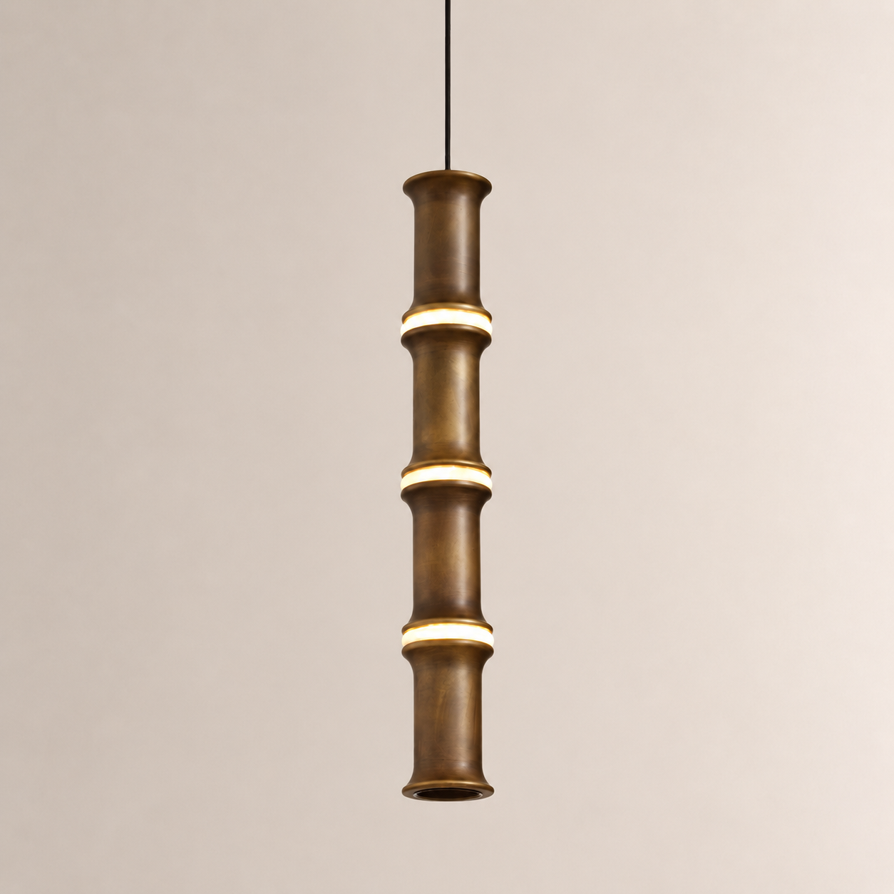 Carey Bamboo Pendant Light