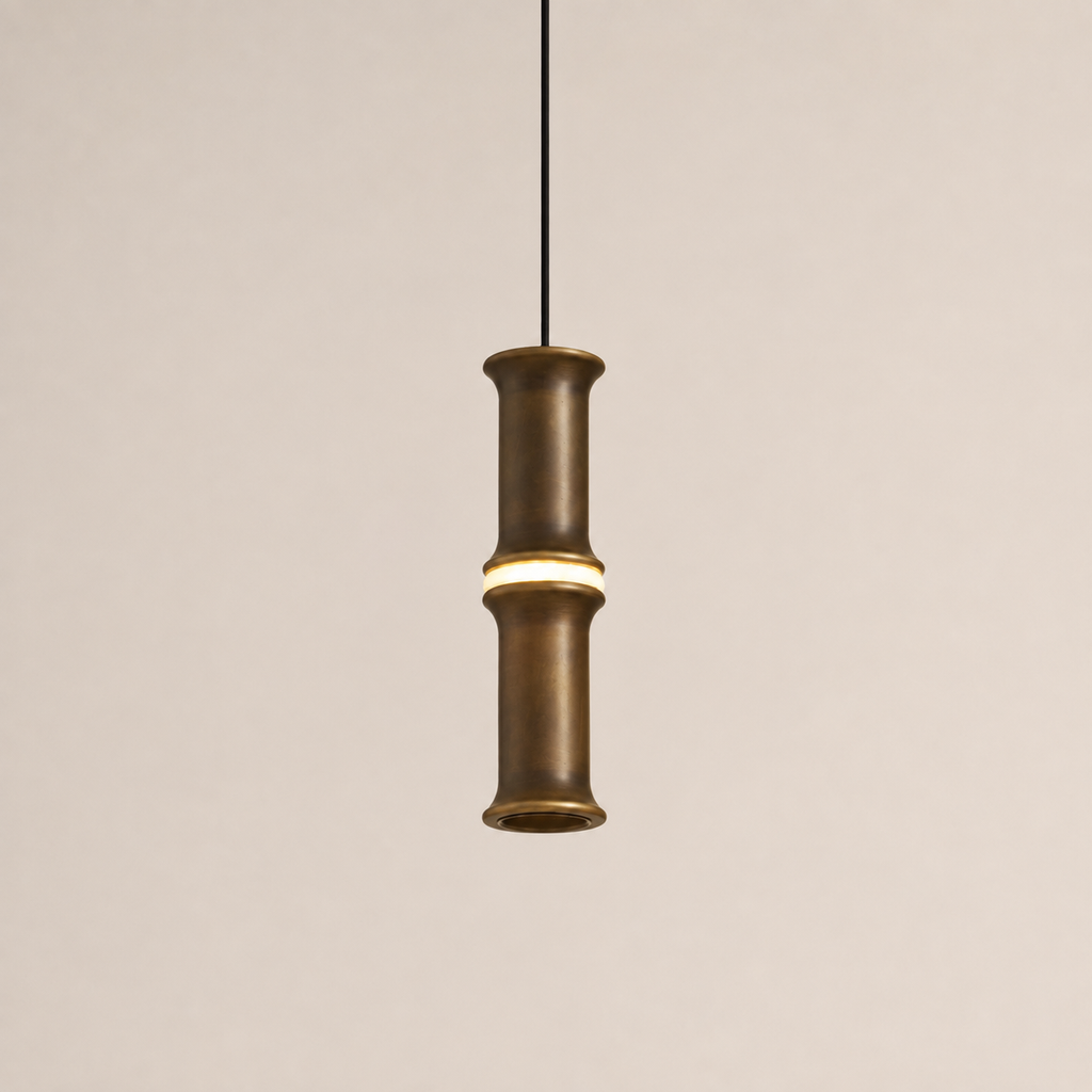 Carey Bamboo Pendant Light