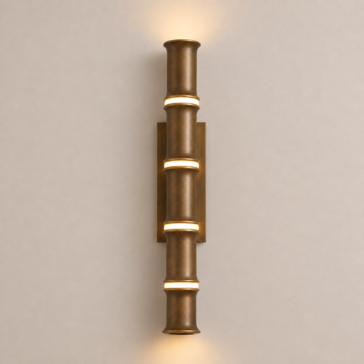 Carey Bamboo Wall Sconce