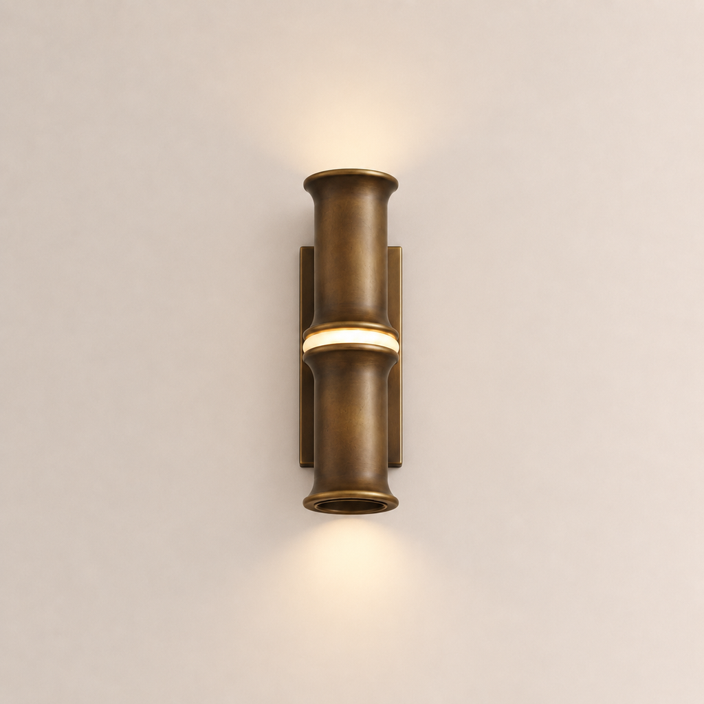Carey Bamboo Wall Sconce