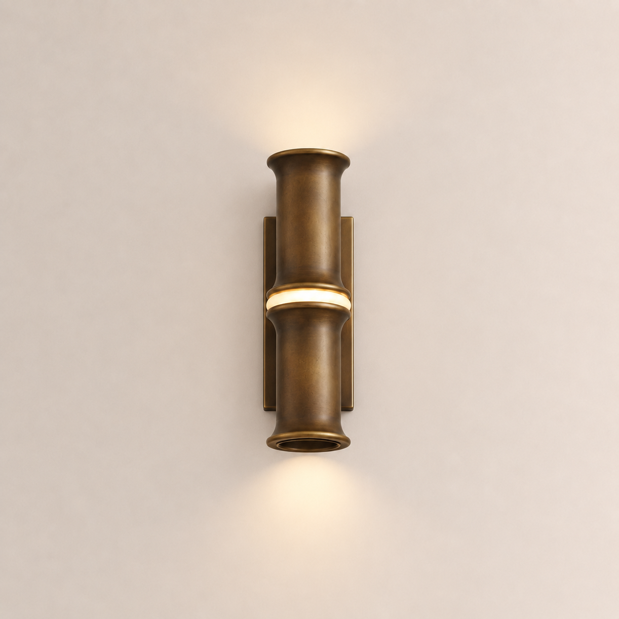 Carey Bamboo Wall Sconce