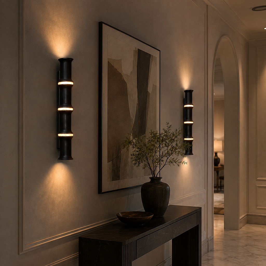 Carey Bamboo Wall Sconce