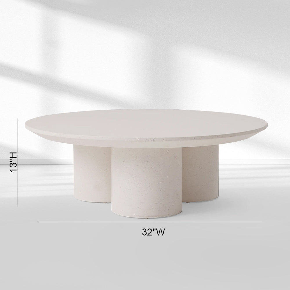 Cascade Outdoor Coffee Table 32"D 36"D