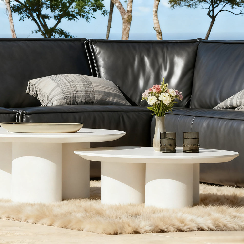 Cascade Outdoor Coffee Table 32"D 36"D