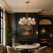 Celestine Clear Crystal Glass Round Chandelier 24