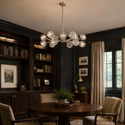 Celestine Clear Crystal Glass Round Chandelier 36