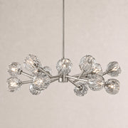 Celestine Clear Crystal Glass Round Chandelier 36